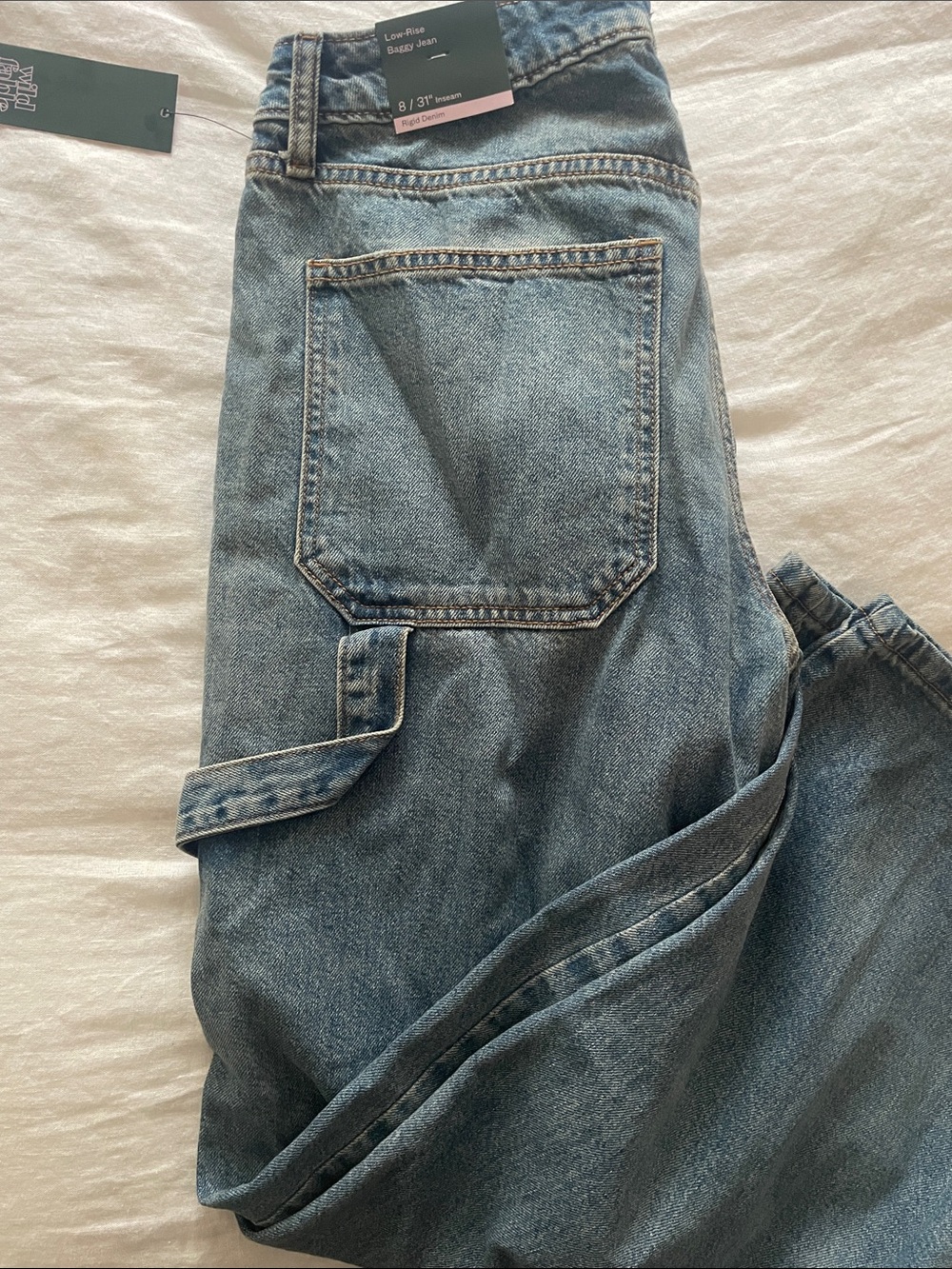 Wild fable low-rise baggy jean with cargo pocket - Picture 3 of 4